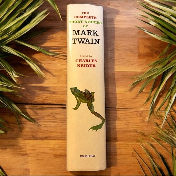 VINTAGE 1957 The Complete Short Stories of Mark Twain Hardcover Book - Picture 3 of 11